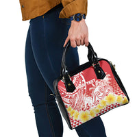 Personalised Tahiti Surfing Shoulder Handbag Polynesian Style LT05 - Polynesian Pride