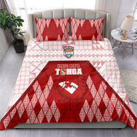 Tonga Rugby Bedding Set 2023 Pacific Championships Kupesi Ngatu Mate Maa LT05 - Polynesian Pride