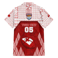 Custom Tonga Rugby Hawaiian Shirt 2023 Pacific Championships Kupesi Ngatu Mate Maa LT05 - Polynesian Pride
