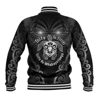 Aotearoa Toitu Te Tiriti Baseball Jacket Ka Mua Ka Muri LT05 - Polynesian Pride
