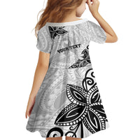 Personalised Polynesia Brain Cancer Family Matching Long Sleeve Bodycon Dress and Hawaiian Shirt No One Fights Alone