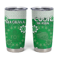 Cook Islands Maori Language Week Tumbler Cup Pacific Tapa Pattern