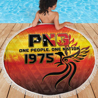 Papua New Guinea 49th Independence Day Beach Blanket One People One Nation One PNG