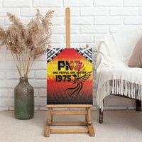 Papua New Guinea Independence Day Canvas Wall Art One People One Nation One PNG LT05 - Polynesian Pride