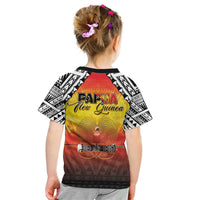 Papua New Guinea Independence Day Kid T Shirt One People One Nation One PNG LT05 - Polynesian Pride