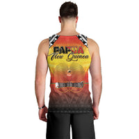 Papua New Guinea Independence Day Men Tank Top One People One Nation One PNG LT05 - Polynesian Pride