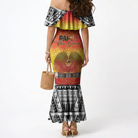 Papua New Guinea Independence Day Mermaid Dress One People One Nation One PNG LT05 - Polynesian Pride