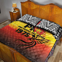 Papua New Guinea Independence Day Quilt Bed Set One People One Nation One PNG LT05 - Polynesian Pride