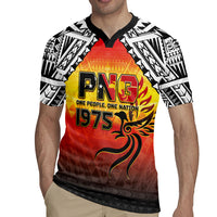 Papua New Guinea Independence Day Rugby Jersey One People One Nation One PNG LT05 - Polynesian Pride