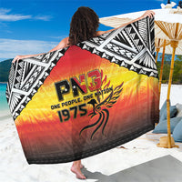 Papua New Guinea Independence Day Sarong One People One Nation One PNG LT05 One Size 44 x 66 inches Yellow - Polynesian Pride