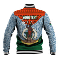 Personalized Vanuatu Penama Province Baseball Jacket Vanuatuan Coat Of Arms Polynesian Pattern LT05 - Polynesian Pride