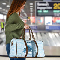 Fiji Regatta Travel Bag Palm Tree Tapa Pattern - Polynesian Pride