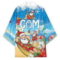 Guam Christmas Kimono Felis Pasgua Chilling Santa - Polynesian Pride