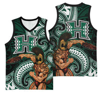 Hawaii Ikaika Warrior Football Basketball Jersey Polynesian Tribal Tattoo - Polynesian Pride
