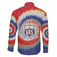 Samoa Family Matching Tank Maxi Dress and Hawaiian Shirt Tie Dye Unique Style