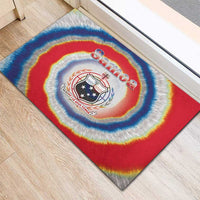 Samoa Rubber Doormat Tie Dye Unique Style