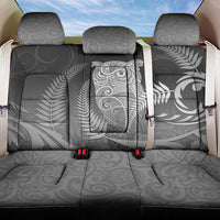New Zealand Aotearoa Ruru Back Car Seat Cover Maori Fern Art Black