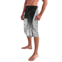 New Zealand Aotearoa Ruru Lavalava Maori Fern Art Black