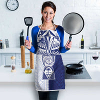 Northern Mariana Islands And Guam Apron Latte Stone With Tribal Pattern