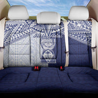 Northern Mariana Islands And Guam Back Car Seat Cover Latte Stone With Tribal Pattern