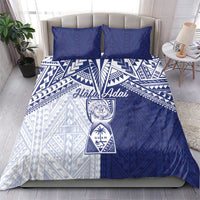 Northern Mariana Islands And Guam Bedding Set Latte Stone With Tribal Pattern