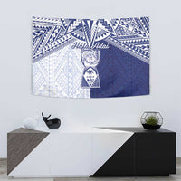 Northern Mariana Islands And Guam Tapestry Latte Stone With Tribal Pattern