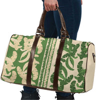 Hawaii Pua Kenikeni Lei Travel Bag With Lau Maia Green