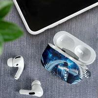 New Zealand Matariki AirPods Case Pigeon Kereru Maori Fern Art LT05 - Polynesian Pride
