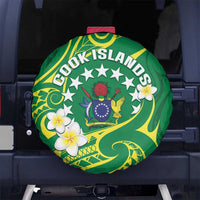 Cook Islands Happy Constitution Day Spare Tire Cover Pattern Tribal Art