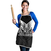 Samoa Aiga Apron Samoan Tribal Pattern LT05 - Polynesian Pride