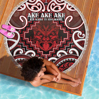 New Zealand Aotearoa Beach Blanket Te Reo Maori Ake Ake Ake - Polynesian Pride