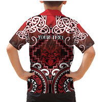 Personalised New Zealand Aotearoa Family Matching Mermaid Dress and Hawaiian Shirt Te Reo Maori Ake Ake Ake LT05 - Polynesian Pride