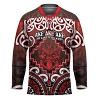 Personalised New Zealand Aotearoa Hockey Jersey Te Reo Maori Ake Ake Ake - Polynesian Pride