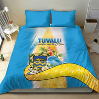 Tuvalu Independence Day Bedding Set Tuvalu Mo Te Atua - Polynesian Pride