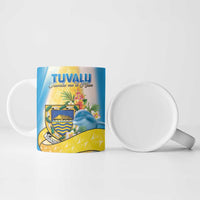 Personalised Tuvalu Independence Day Ceramic Mug Tuvalu Mo Te Atua - Polynesian Pride