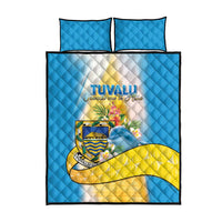 Tuvalu Independence Day Quilt Bed Set Tuvalu Mo Te Atua - Polynesian Pride