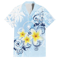 FSM Chuuk Constitution Day Family Matching Puletasi and Hawaiian Shirt Polynesian Curves Plumeria - Polynesian Pride