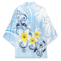 FSM Chuuk Constitution Day Kimono Polynesian Curves Plumeria - Polynesian Pride