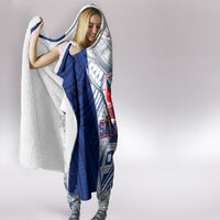 Samoa Rugby Hooded Blanket 2023 Pacific Championships Polynesian Pattern LT05 - Polynesian Pride