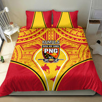 Papua New Guinea Rugby Bedding Set 2023 Pacific Championships The Kumuls LT05 - Polynesian Pride