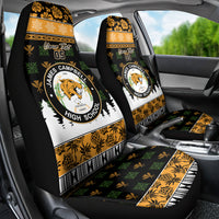 Custom Hawaii James Campbell High School Christmas Car Seat Cover Tropical Santa Claus LT05 - Polynesian Pride