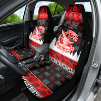 Custom Hawaii Kalani High School Christmas Car Seat Cover Tropical Santa Claus LT05 - Polynesian Pride