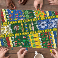 Solomon Islands Christmas Puzzle Festive Beach Vibes - Polynesian Pride