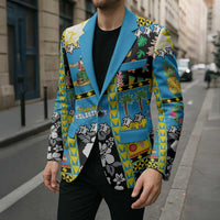 Tuvalu Christmas Blazer Festive Beach Vibes - Polynesian Pride