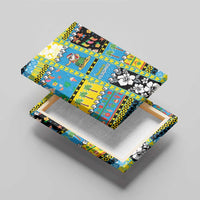 Tuvalu Christmas Canvas Wall Art Festive Beach Vibes - Polynesian Pride