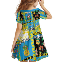 Tuvalu Christmas Family Matching Tank Maxi Dress and Hawaiian Shirt Festive Beach Vibes LT05 - Polynesian Pride