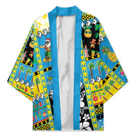 Tuvalu Christmas Kimono Festive Beach Vibes - Polynesian Pride