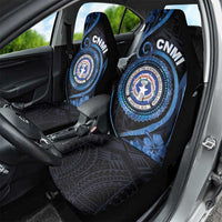Northern Mariana Islands Car Seat Cover Ocean Floral Pattern LT05