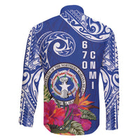 Hafa Adai Northern Mariana Islands Family Matching Tank Maxi Dress and Hawaiian Shirt Polynesian Tribal Pattern LT05 - Polynesian Pride