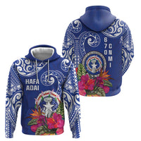 Hafa Adai Northern Mariana Islands Hoodie Polynesian Tribal Pattern